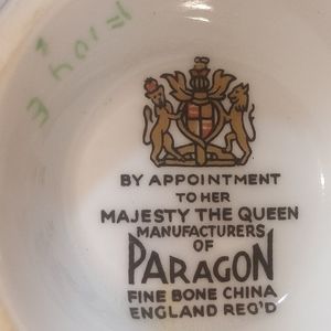 Paragon Tea Cup signed f104e